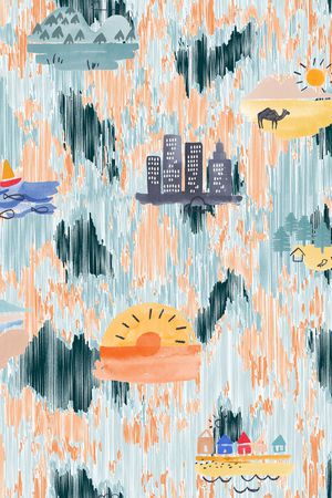 卡通印花华亿平台图片