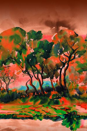 定位花印花华亿平台图片