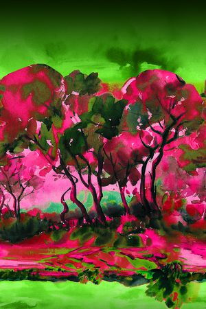 定位花印花华亿平台图片