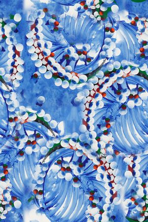 抽象印花华亿平台图片