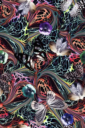 肌理印花华亿平台图片