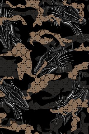 抽象印花华亿平台图片