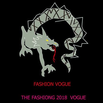 抽象男装印花华亿平台图片