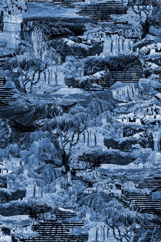 风景景观印花华亿平台图片