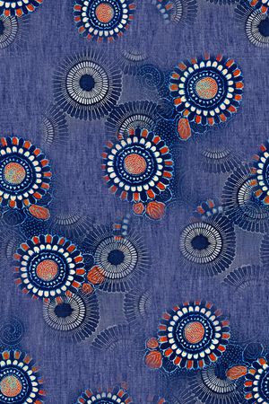 民族风印花华亿平台图片