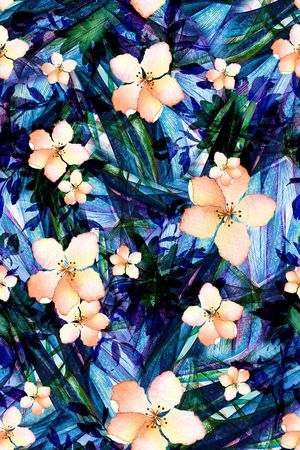 小碎花印花华亿平台图片