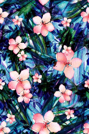 小碎花印花华亿平台图片