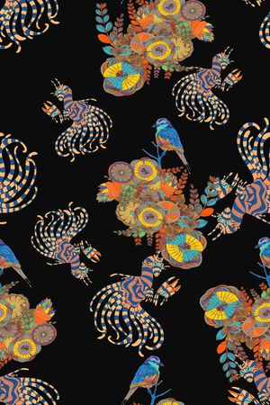 章鱼印花华亿平台图片