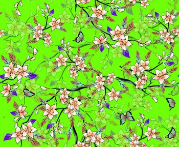 中国风印花华亿平台图片