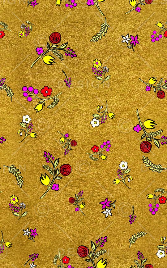 小碎花印花华亿平台图片