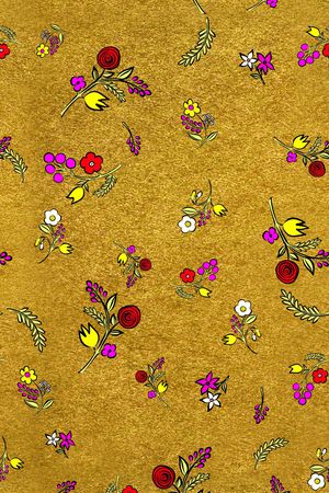 小碎花印花华亿平台图片