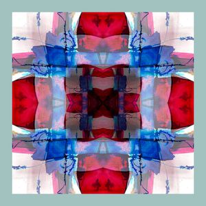 抽象印花华亿平台图片