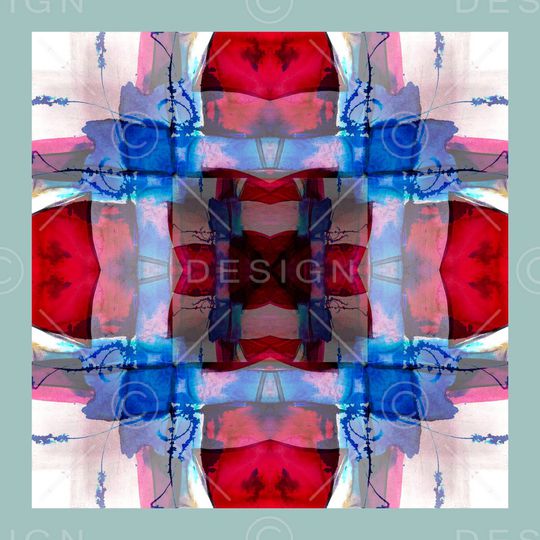 抽象印花华亿平台图片