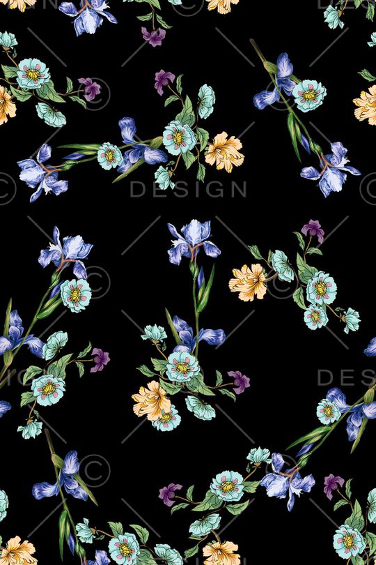 植物印花华亿平台图片