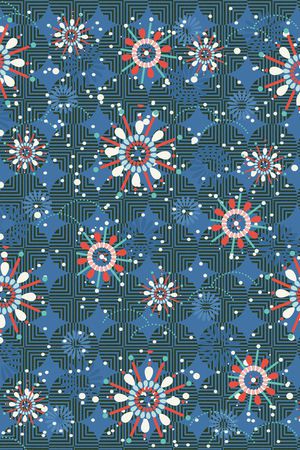 波西米亚印花华亿平台图片