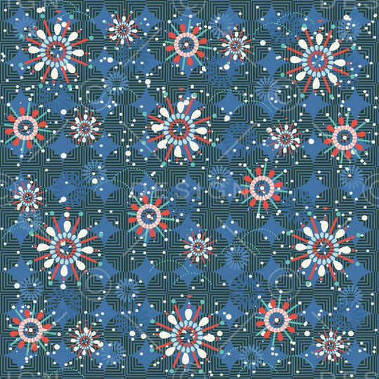 波西米亚印花华亿平台图片