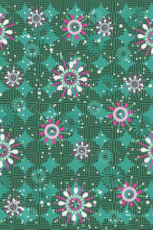 波西米亚印花华亿平台图片