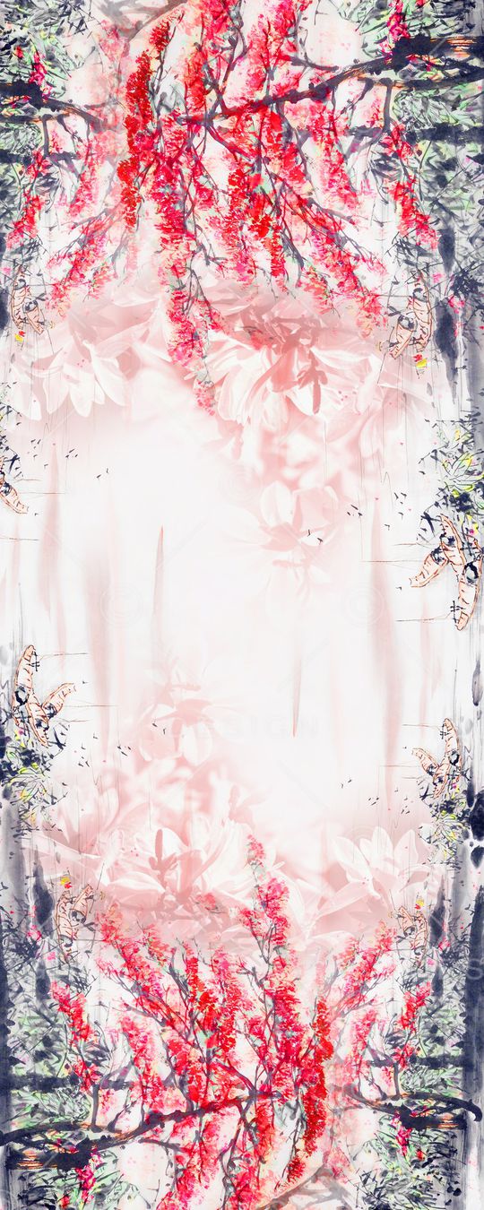 梅花印花华亿平台图片