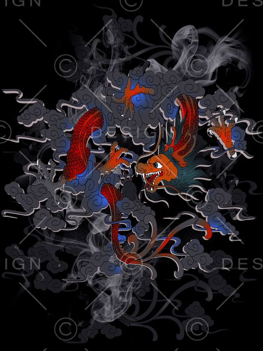 中国风印花华亿平台图片