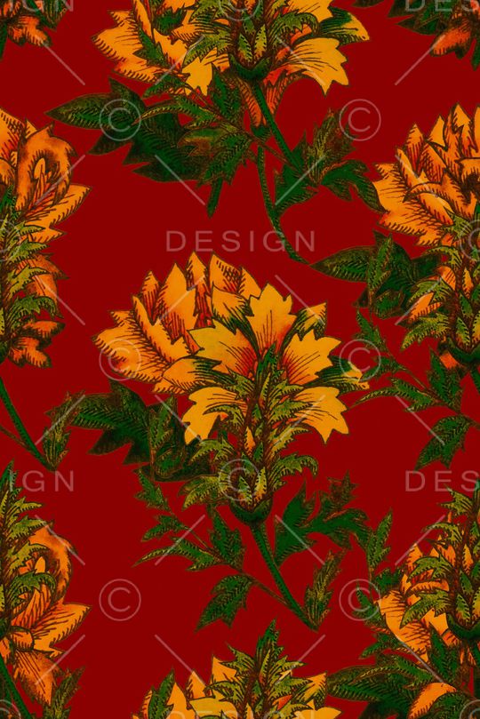 植物印花华亿平台图片