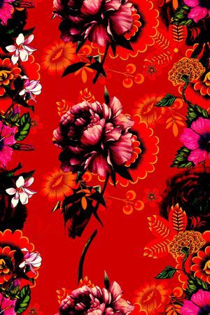 植物印花华亿平台图片