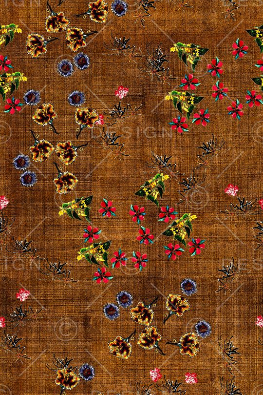 植物印花华亿平台图片