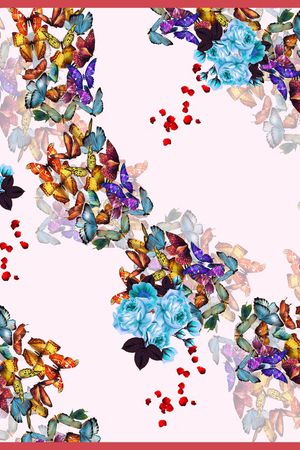 昆虫印花华亿平台图片