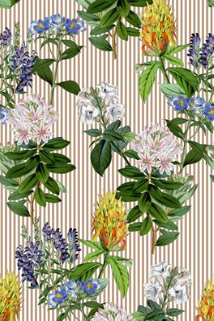 植物印花华亿平台图片