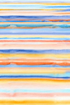 手绘条子印花华亿平台图片