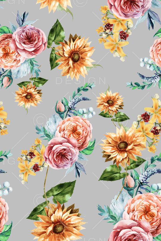 植物印花华亿平台图片