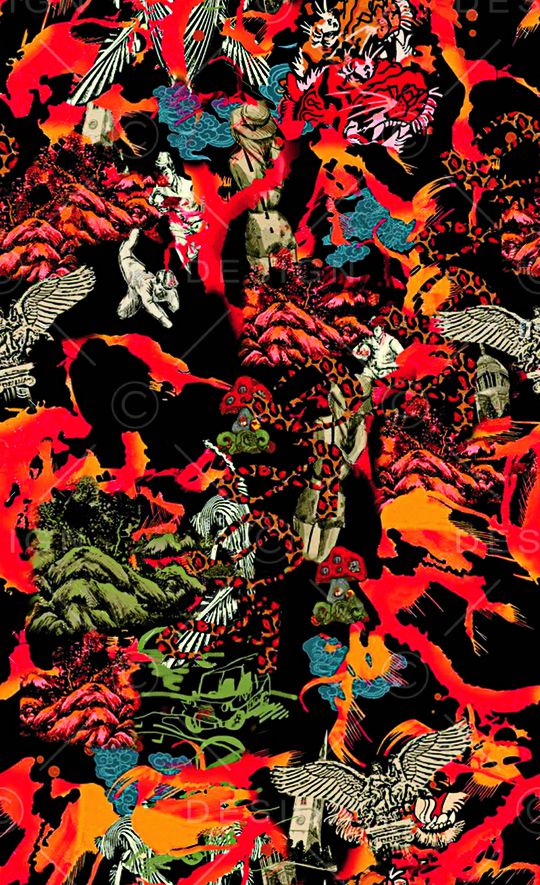 数码华亿平台印花华亿平台图片