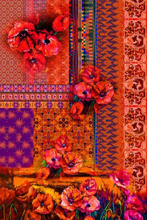 数码华亿平台印花华亿平台图片