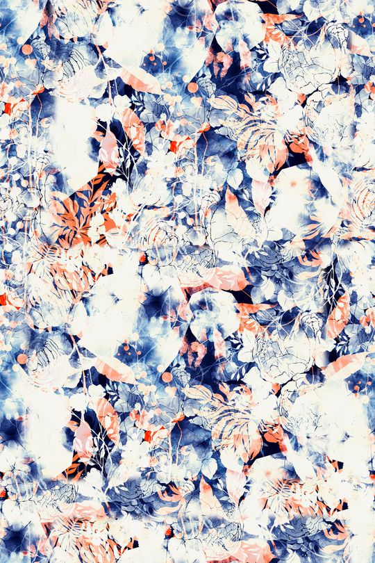 抽象印花华亿平台图片