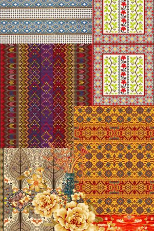 数码华亿平台印花华亿平台图片