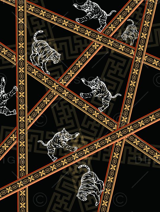 抽象印花华亿平台图片