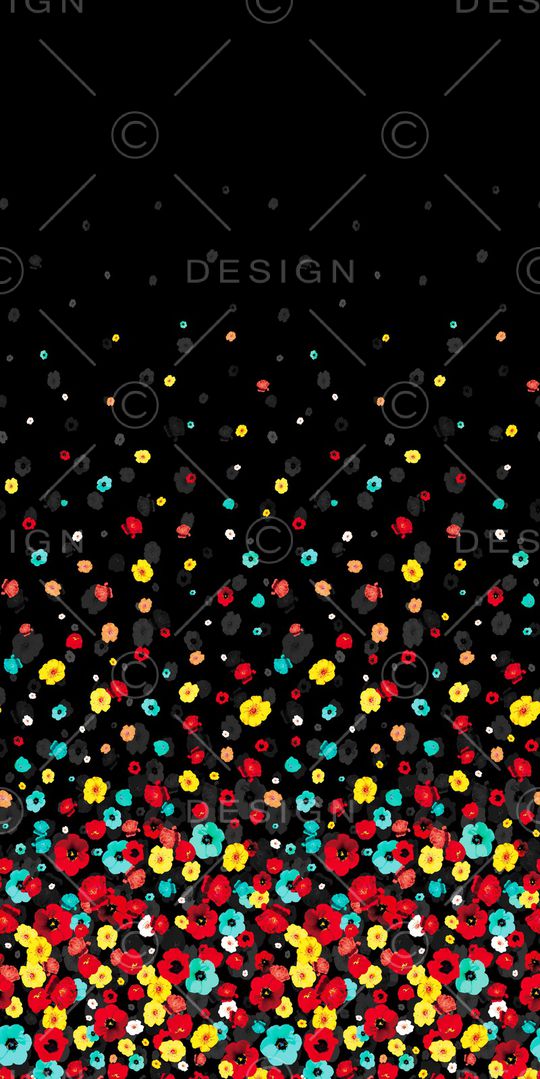 小碎花印花华亿平台图片