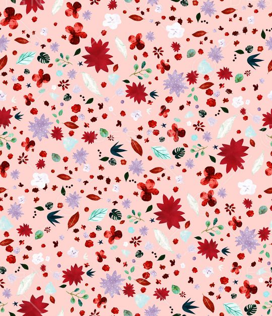 小碎花印花华亿平台图片