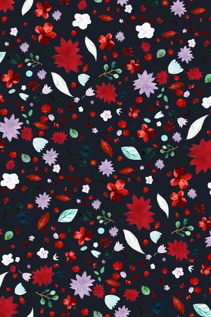 小碎花印花华亿平台图片