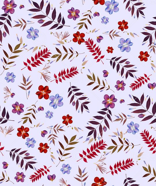 小碎花印花华亿平台图片