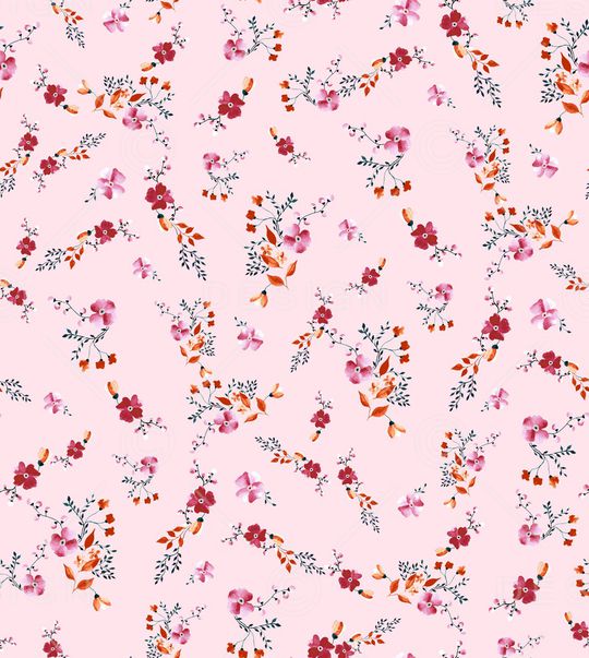 小碎花印花华亿平台图片