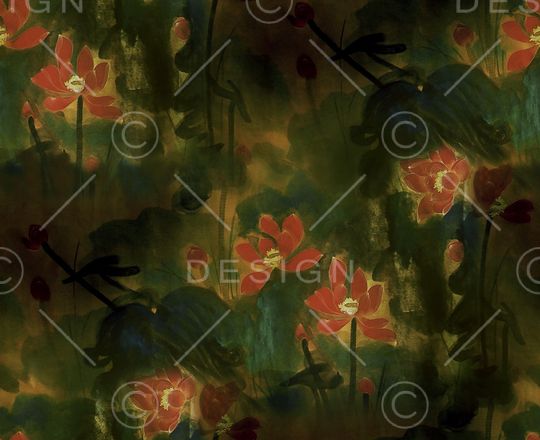 雪纺印花华亿平台图片