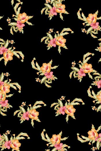 定位花印花华亿平台图片