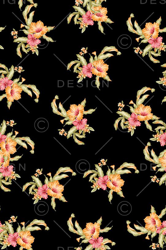 定位花印花华亿平台图片