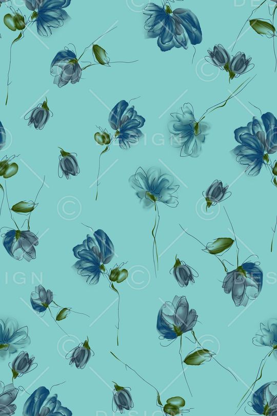 小碎花印花华亿平台图片