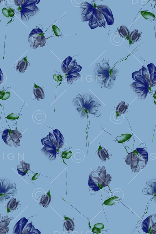 小碎花印花华亿平台图片