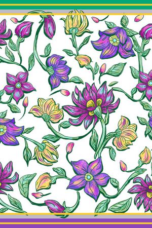 方巾印花华亿平台图片