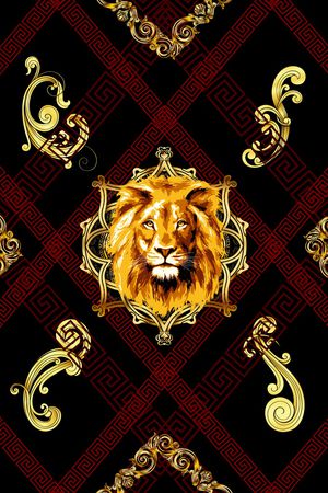 欧式定位花印花华亿平台图片