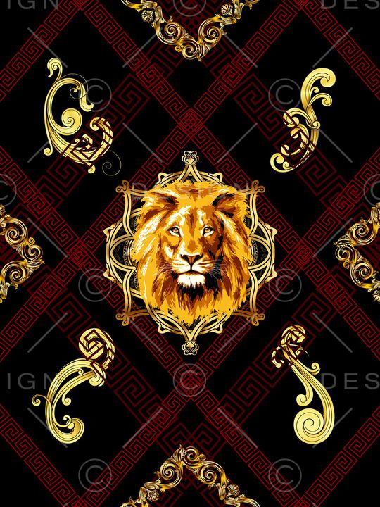 欧式定位花印花华亿平台图片