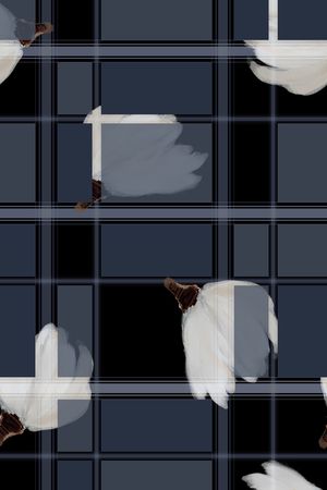 格子印花华亿平台图片