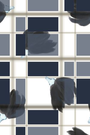 格子印花华亿平台图片